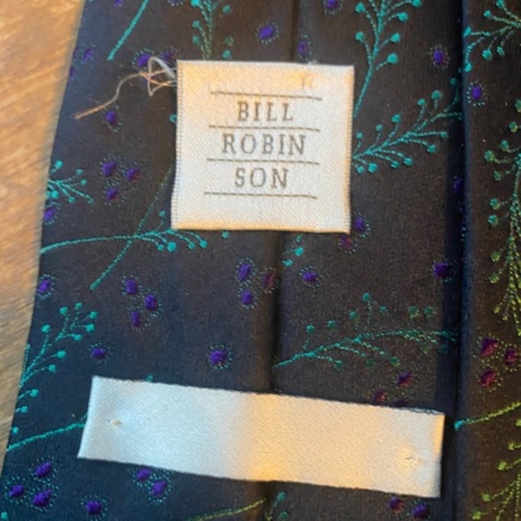 Bill Robinson Silk Tie - Picture 6 of 8